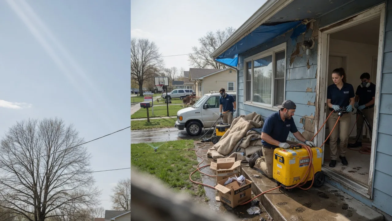 Basement Flood Cleanup in Saint Thomas, ND near me